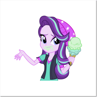 Starlight Glimmer with ice cream 1 Posters and Art